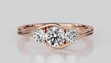 2TCW Round Lab Grown Diamond