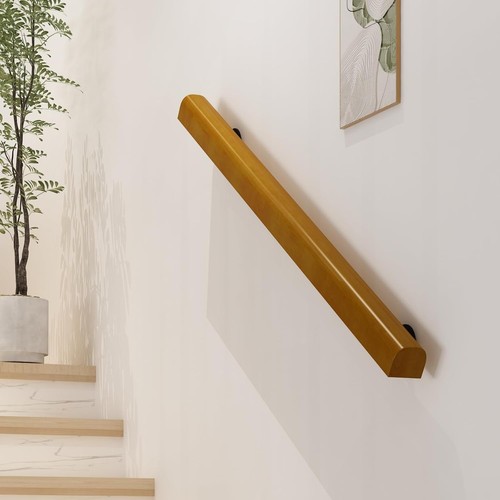 120cm wooden handrail stair - handrail,