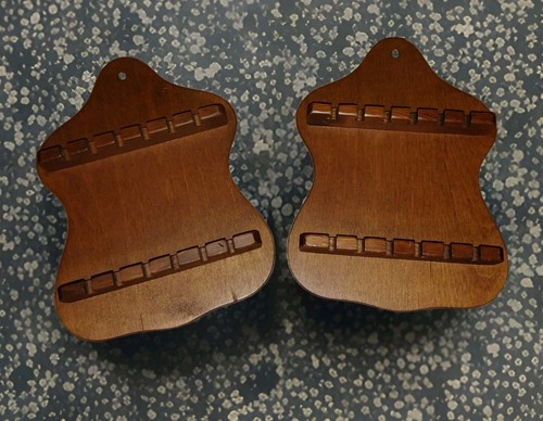Vintage wooden slot - 2, 12