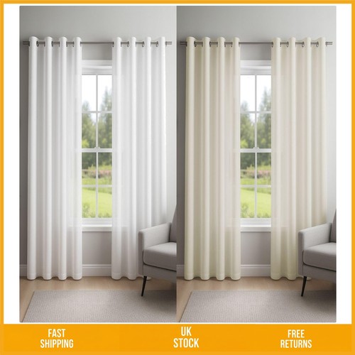 Elegant lined voile eyelet - lined,