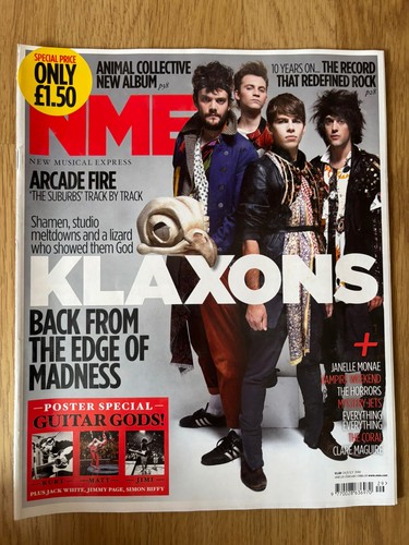 Nme 24th july 2010 klaxons - 24th,