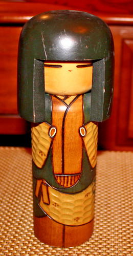 Original japanese kokeshi wood - kokeshi,