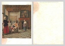Vintage Postcard - Interior of
