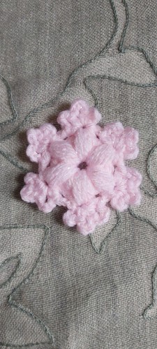 Pink hand crochet - pink,