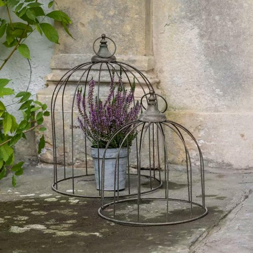 Decorative wire cloche - wire, french