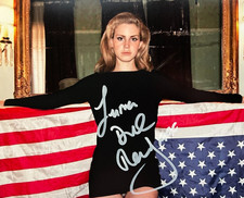 LANA DEL REY Signed 8x10 inch REAL Authentic Original Autograph w/COA