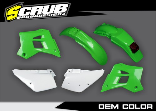Plastics kawasaki kdx200 - kawasaki,