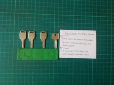 Honda C100, CA100, C102, C110/C114 replacement E series keys cut to code.