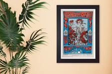 Framed Grateful Dead Avalon