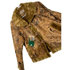 Rare Tribal Phoenix Faux Suede