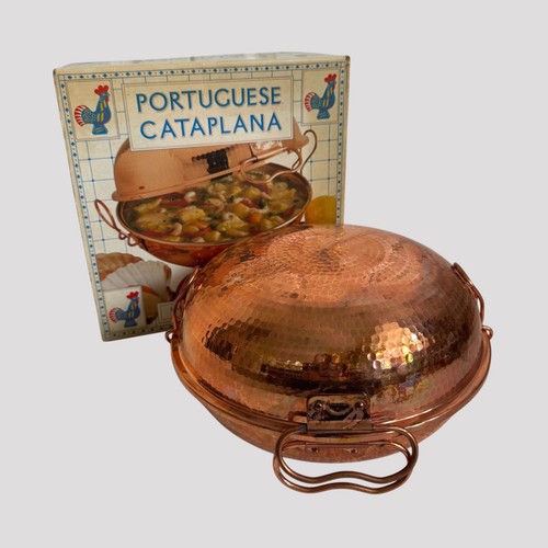 Portuguese copper cataplana - portuguese,