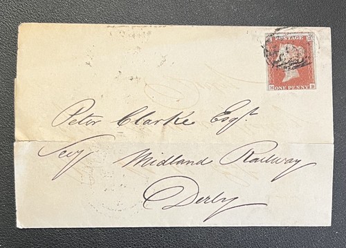 1844 penny red letter - 1844,