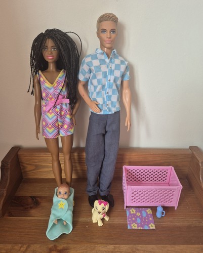 Barbie family dolls set mum - barbie,