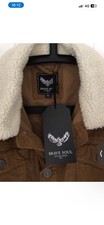 Brave Soul Tan Cord / Cream