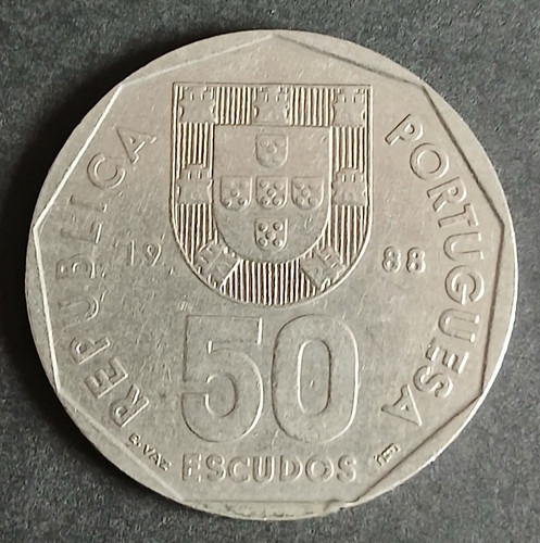 Portugal 1988 escudos f - , f+