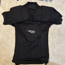 Raptor Rugby Protective Top Shoulder & Chest Protection Black XL