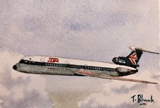 ORIGINAL WATERCOLOUR - BEA