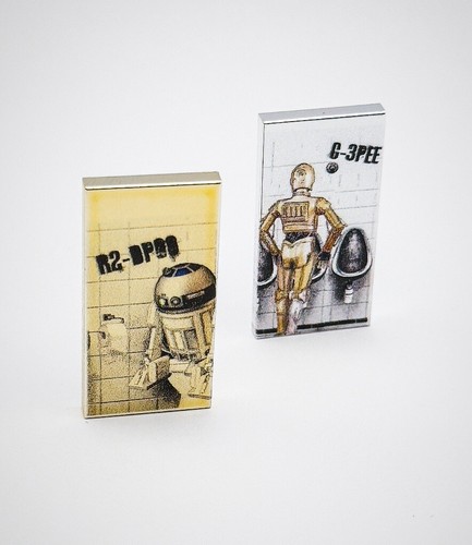 Lego chrome gold - lego, silver
