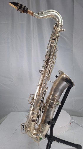 1920 buescher silver - plate, "c"