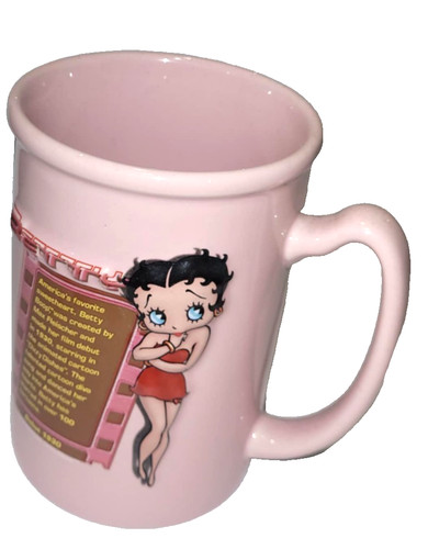 Betty boop pink 14oz relief - betty,