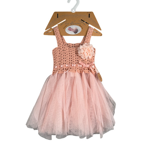 Elly emmy dress pink - emmy,