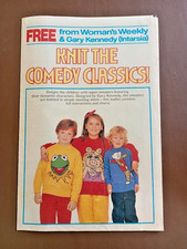 Knitting Patterns Gary Kennedy (Intarsia) Sweaters Rupert,Miss Piggy & Kermit