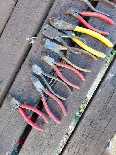 Vintage side cutters - vintage, as