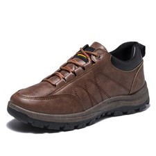 MENS LEATHER SHOES TRAINERS