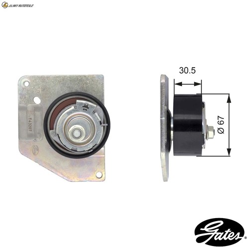 Tensioner pulley timing belt - pulley,
