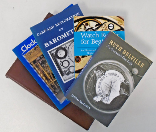 Clock watch repair books - 5,