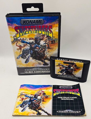 Sunset riders sega - sunset, megadrive