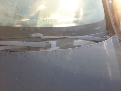Front wiper tie rods and - wiper,