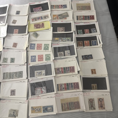 Worldwide stamps dealer - on,