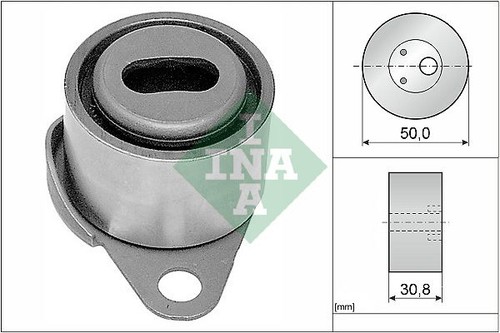 Timing belt and - , adjustment