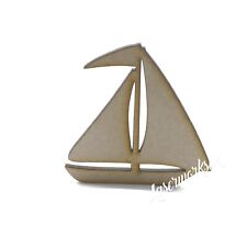 Wooden Mdf Sailing Boat Yacht