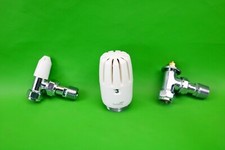 Pegler Bulldog Gen 2 15mm Angled TRV Valve Body Lockshield Head Sensor Spares