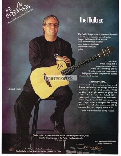 1994 godin multiac guitar - 1994,