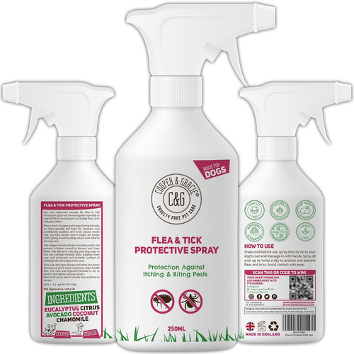 Dog fleas protection spray - fleas,