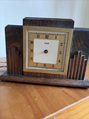 Ferranti art deco oak - art,