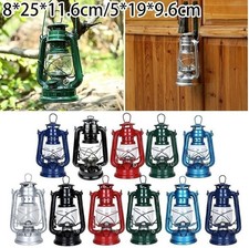 1PC Indoor Outdoor Hurricane Lantern Kerosene Camping Oil Lamp Light Vintag L0J6