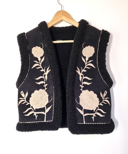 Zara gilet size - size, faced
