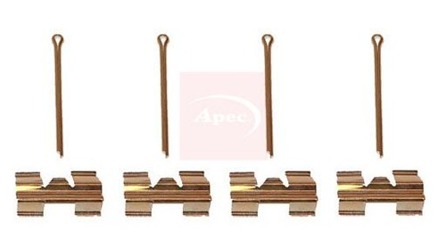 Disc brake pad accessory kit - disc,