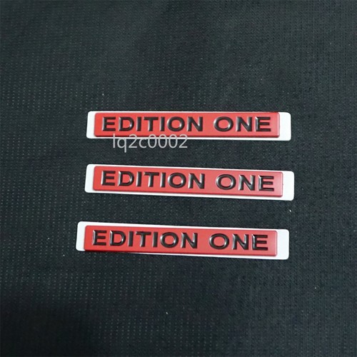 Matte red edition one - edition, black