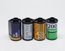 Four 35mm Film Rolls of