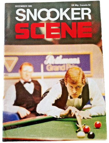 Snooker scene magazine - snooker, 1985