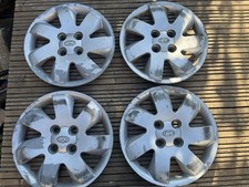 x4 Genuine Hyundai Getz 14” Wheel Trims Hub Caps Set