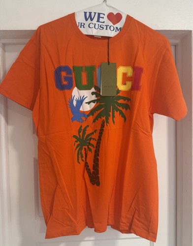 Gucci palms graphic logo - gucci,