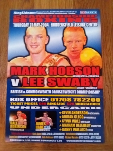 Boxing handbill - boxing,