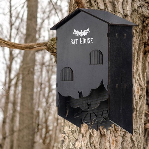 Wooden bats house weatherproof - wooden,
