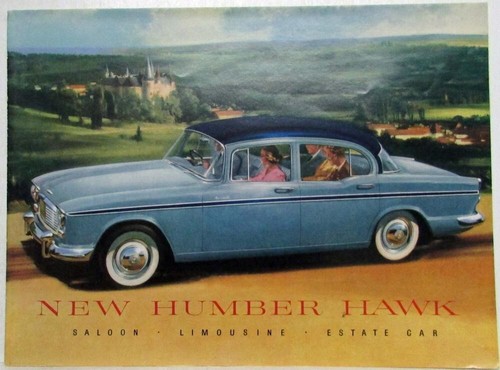 1961 humber hawk sales folder - hawk,